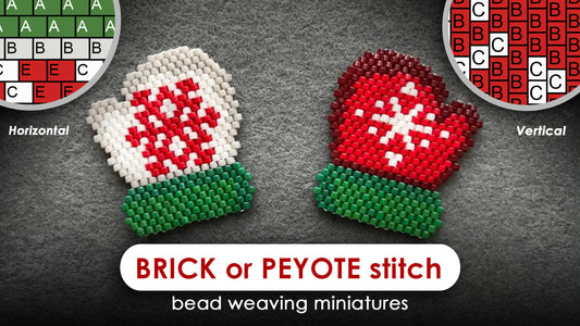 Peyote vs Brick Stitch: How to Choose the Best Bead Weaving Technique for Miniatures