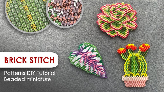 How to Make Miniature Bead Figurines: A Complete Step-by-Step Brick Stitch Guide