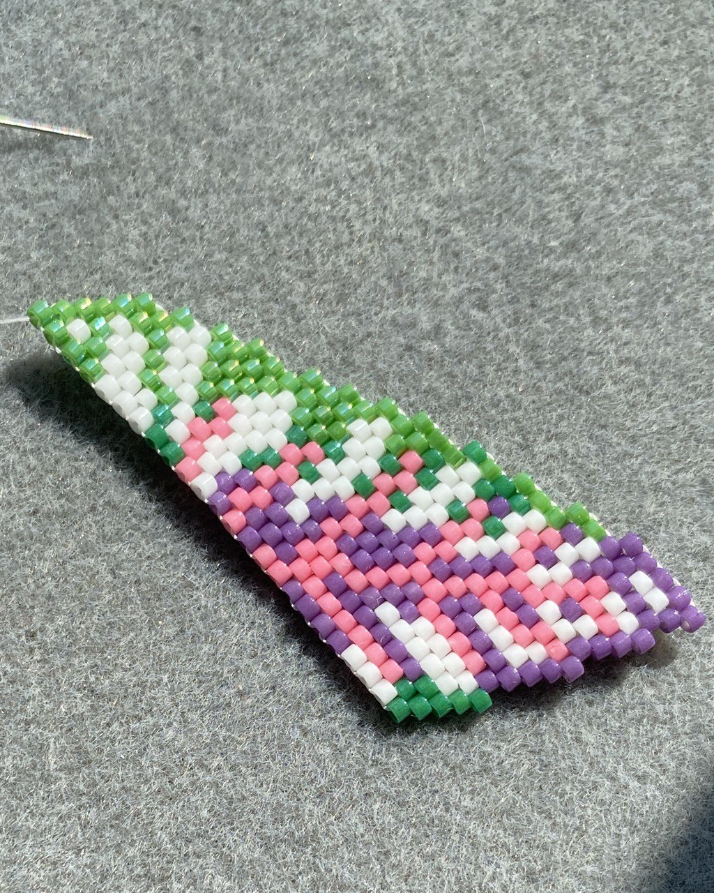 Brick Bead Stitch