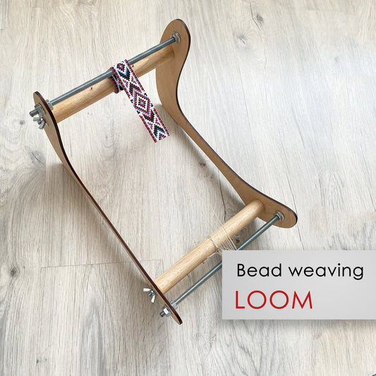 Big Bands Loom Easy Loom for LONG seed beadwork weaving