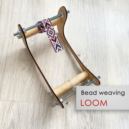 Bands Loom Easy Loom for LONG seed beadwork weaving
