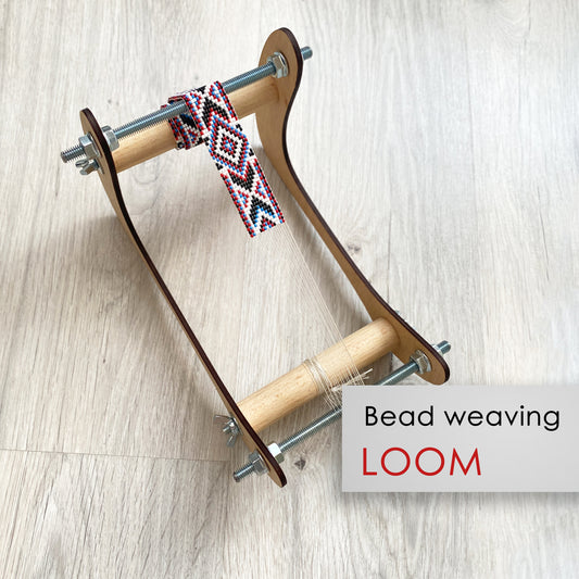 Bands Loom Easy Loom for LONG seed beadwork weaving