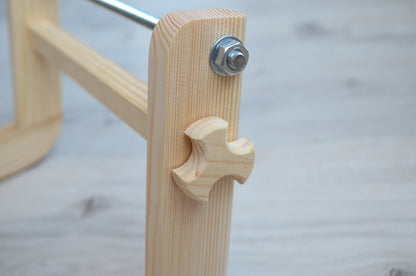 Modern Loom for LONG seed beadwork weaving