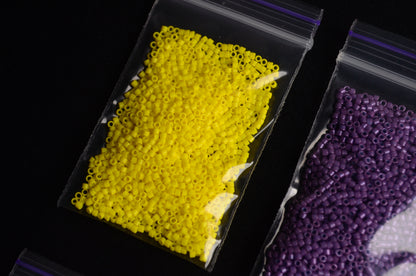 Miyuki Delica Starter Beading Pack Kit for creating Loom Bracelets with 11/0 beads size