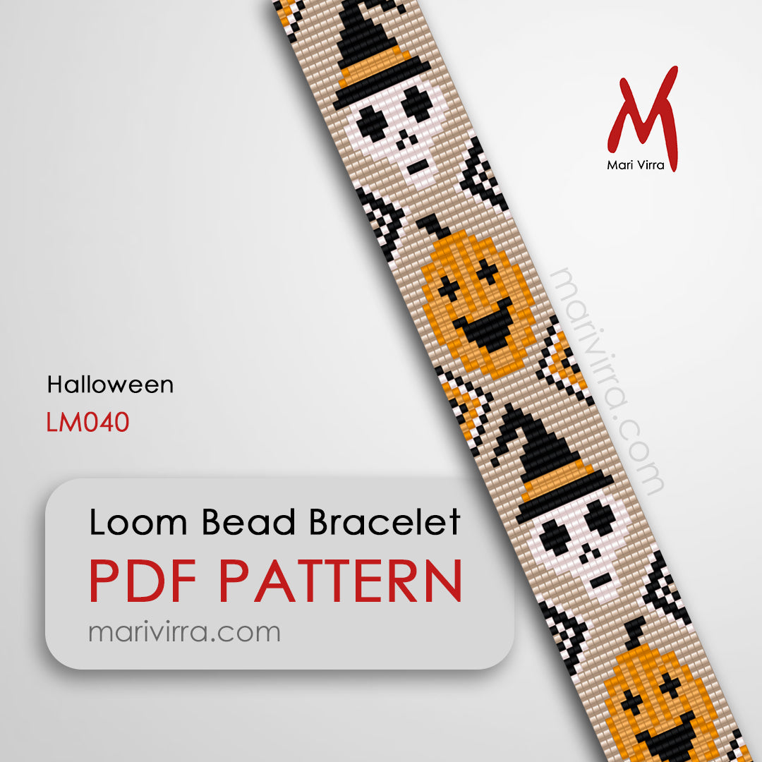 Halloween Loom Digital Bead Pattern