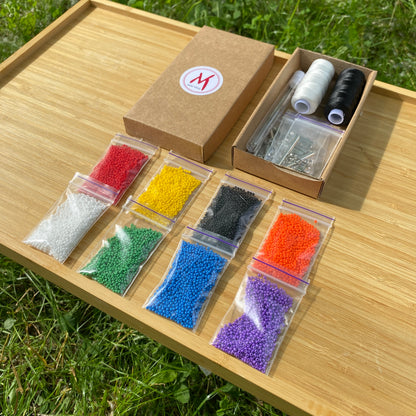 Big Light Bead Loom Kit - Everything you need to start loom weaving