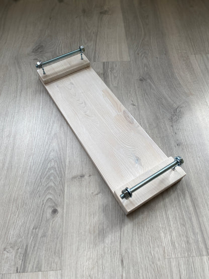 White Author's Loom for ONLY SHORT seed beadwork weaving