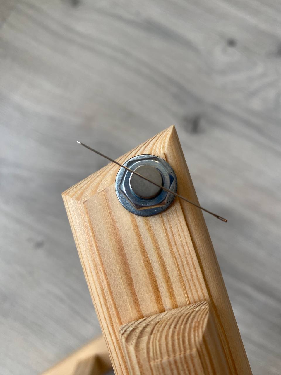 New Wooden Loom with MAGNET for LONG seed beadwork weaving
