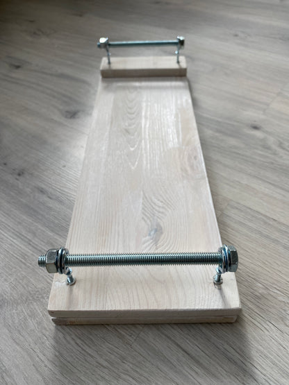 White Author's Loom for ONLY SHORT seed beadwork weaving