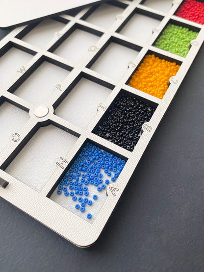 FULL ALPHABET Bead Organizer for seed beads