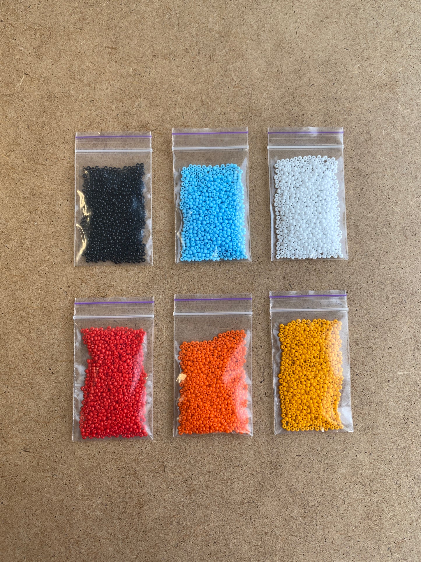 Stripe Bead Kit for creating 3 Loom Bracelets - Jewelry making SET