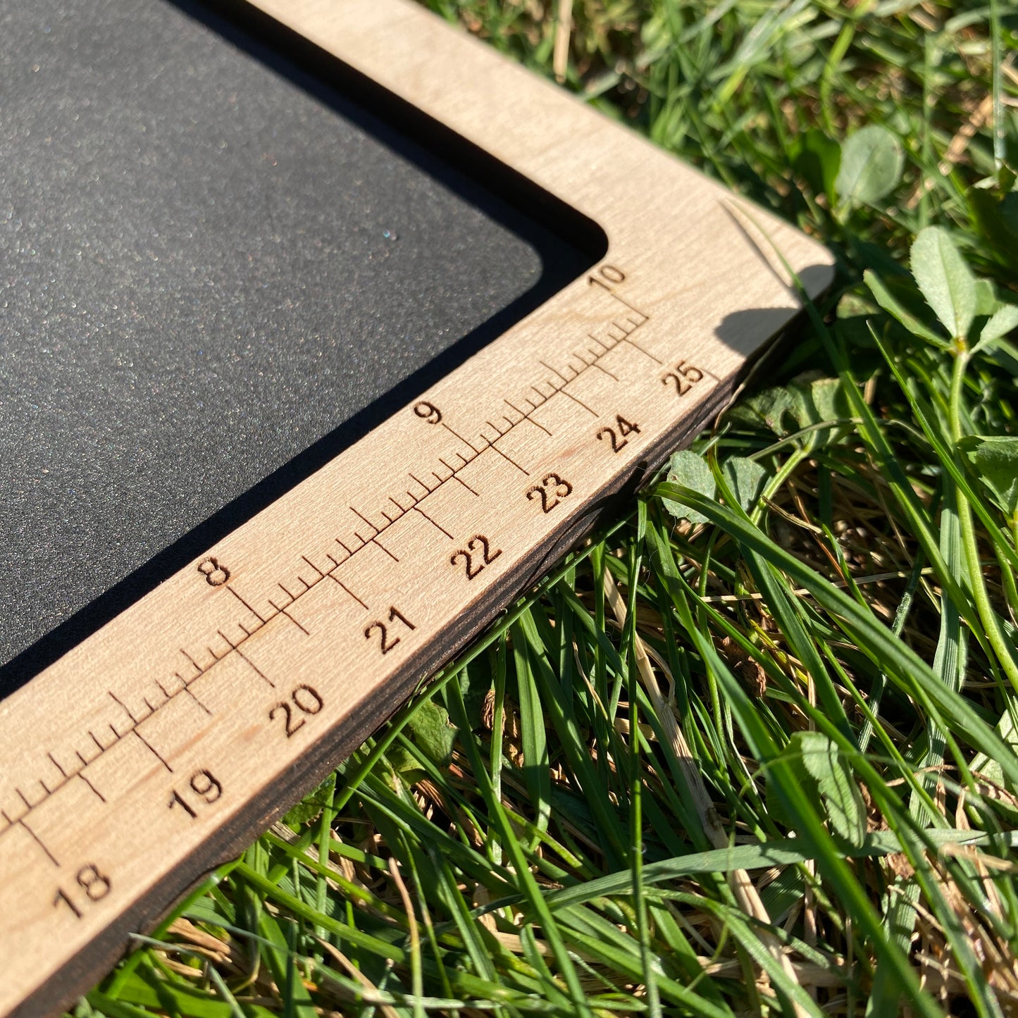 Soft Bead Organizer Board with Lettered Compartment Trays & Black Foam Work Surface