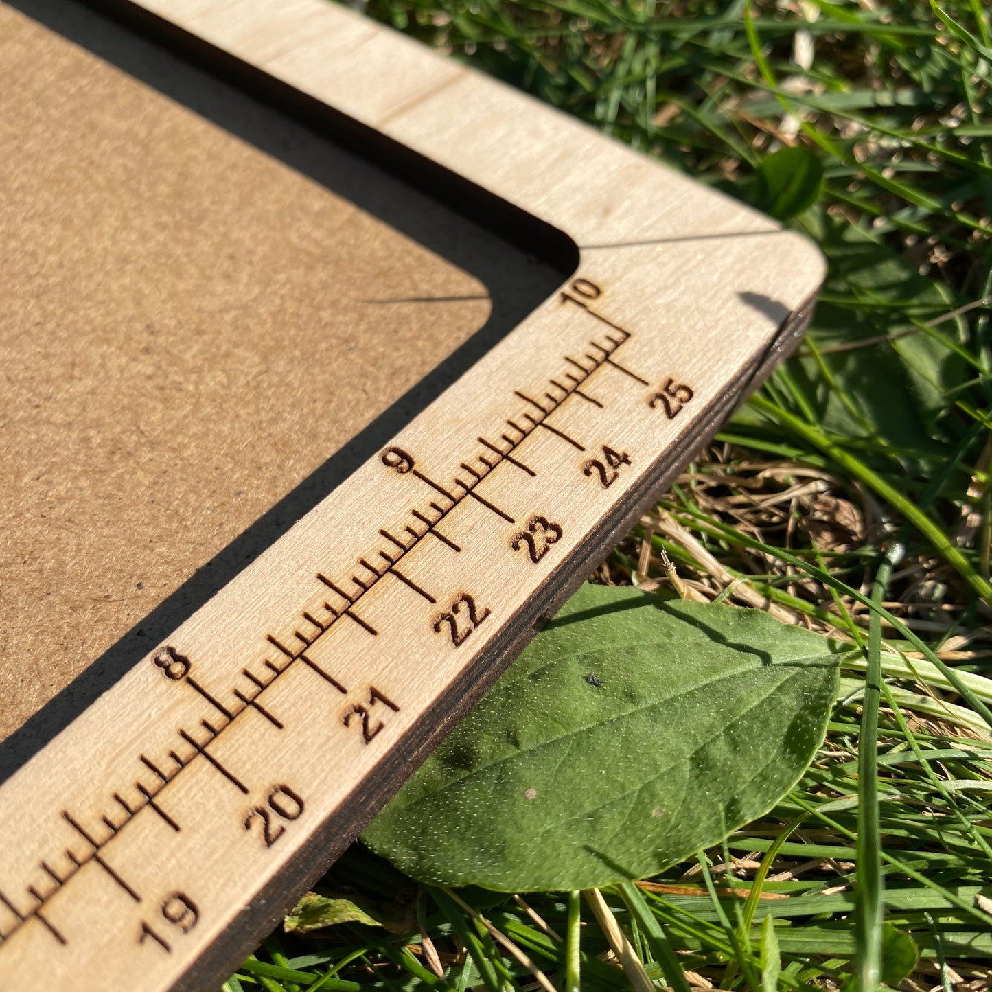 Bead Organizer Board with Lettered Compartment Trays & MDF Work Surface