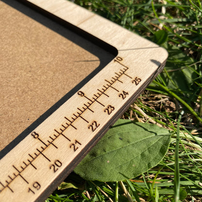 Bead Organizer Board with Lettered Compartment Trays & MDF Work Surface