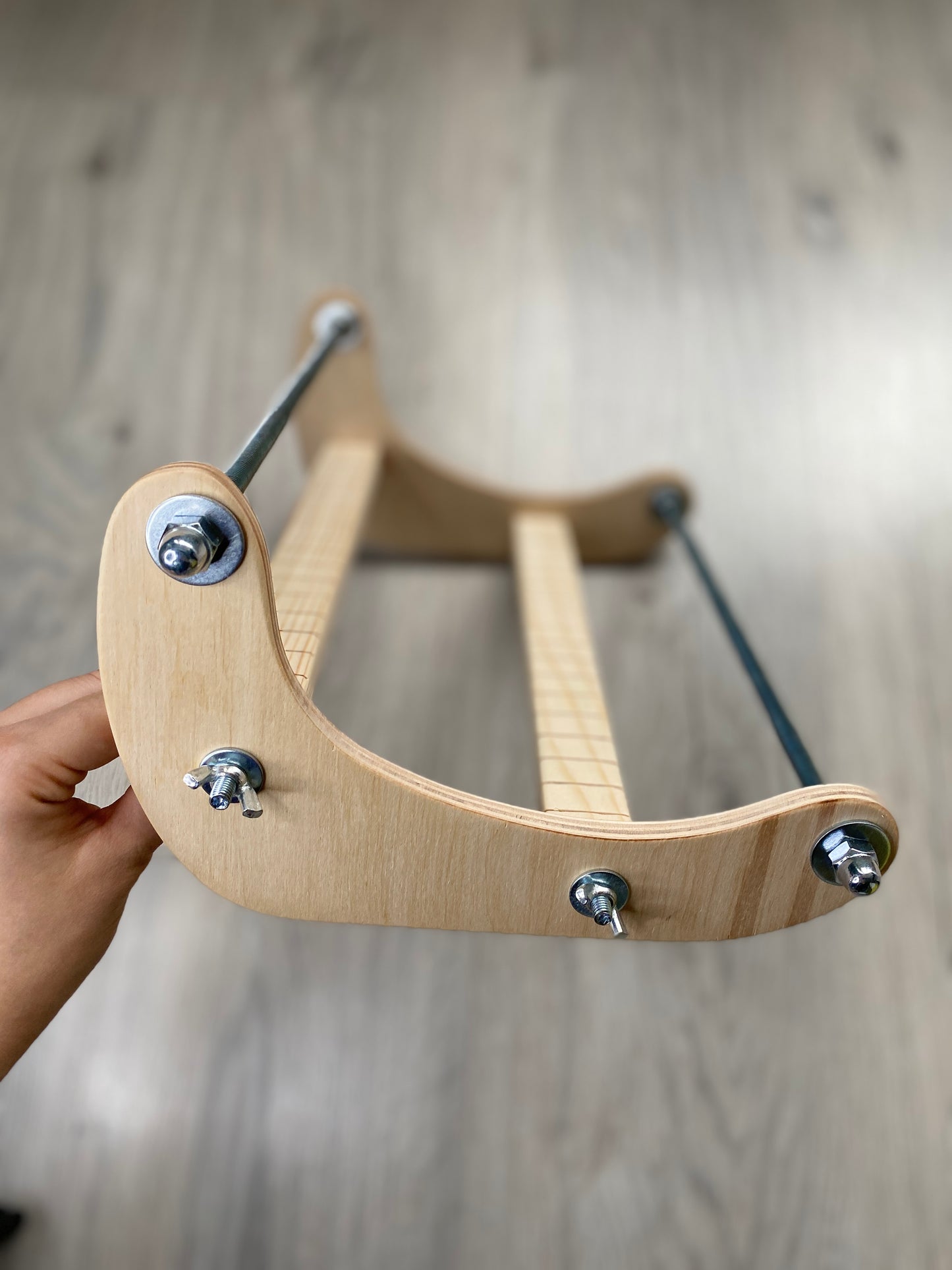 Wooden Loom for LONG seed beadwork weaving