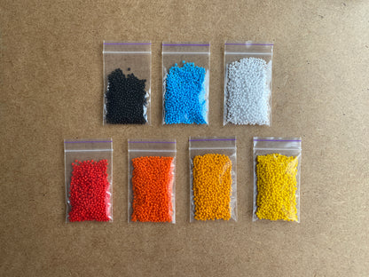 Inspired Bead Kit for creating 3 Loom Bracelets - Jewelry making SET