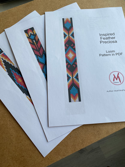 Inspired Bead Kit for creating 3 Loom Bracelets - Jewelry making SET