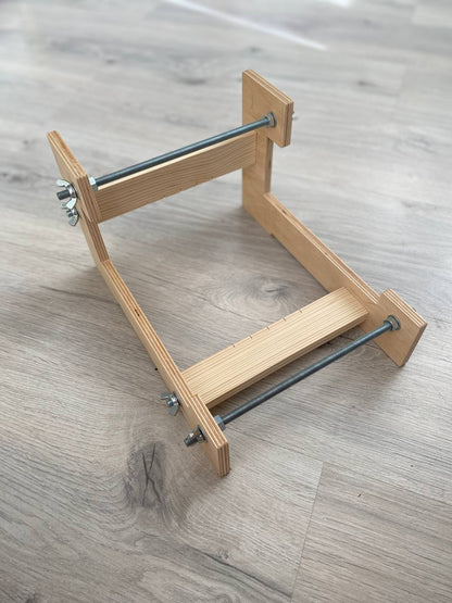 Large Wooden Loom for LONG seed beadwork weaving