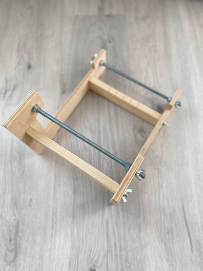 Large Wooden Loom for LONG seed beadwork weaving