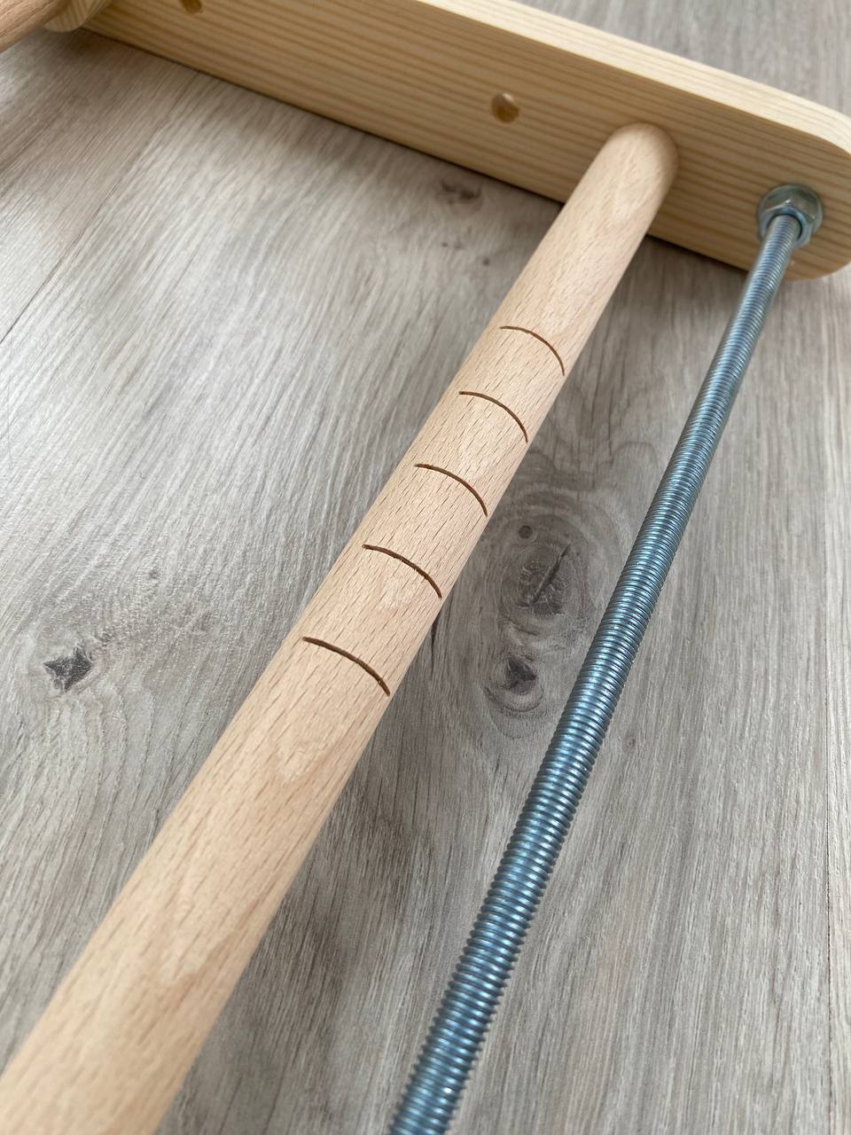 Upright Loom for LONG seed beadwork weaving