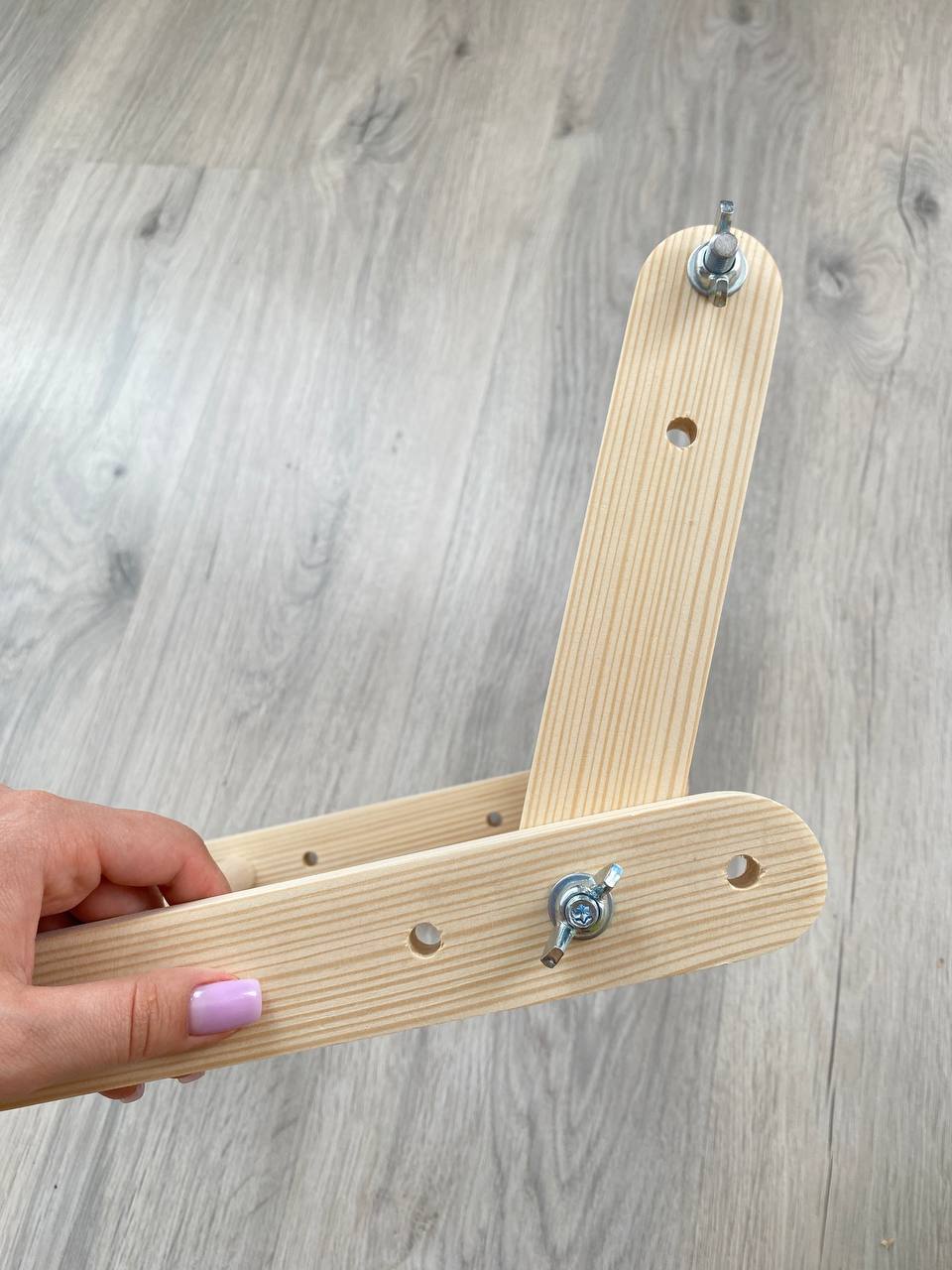 Upright Loom for LONG seed beadwork weaving