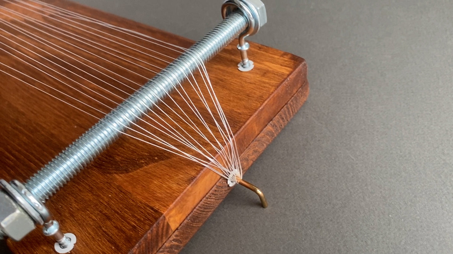 Dark Author's Loom for ONLY SHORT seed beadwork weaving