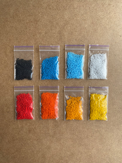 Native Set Kit for creating 3 Loom Bracelets - Jewelry making SET
