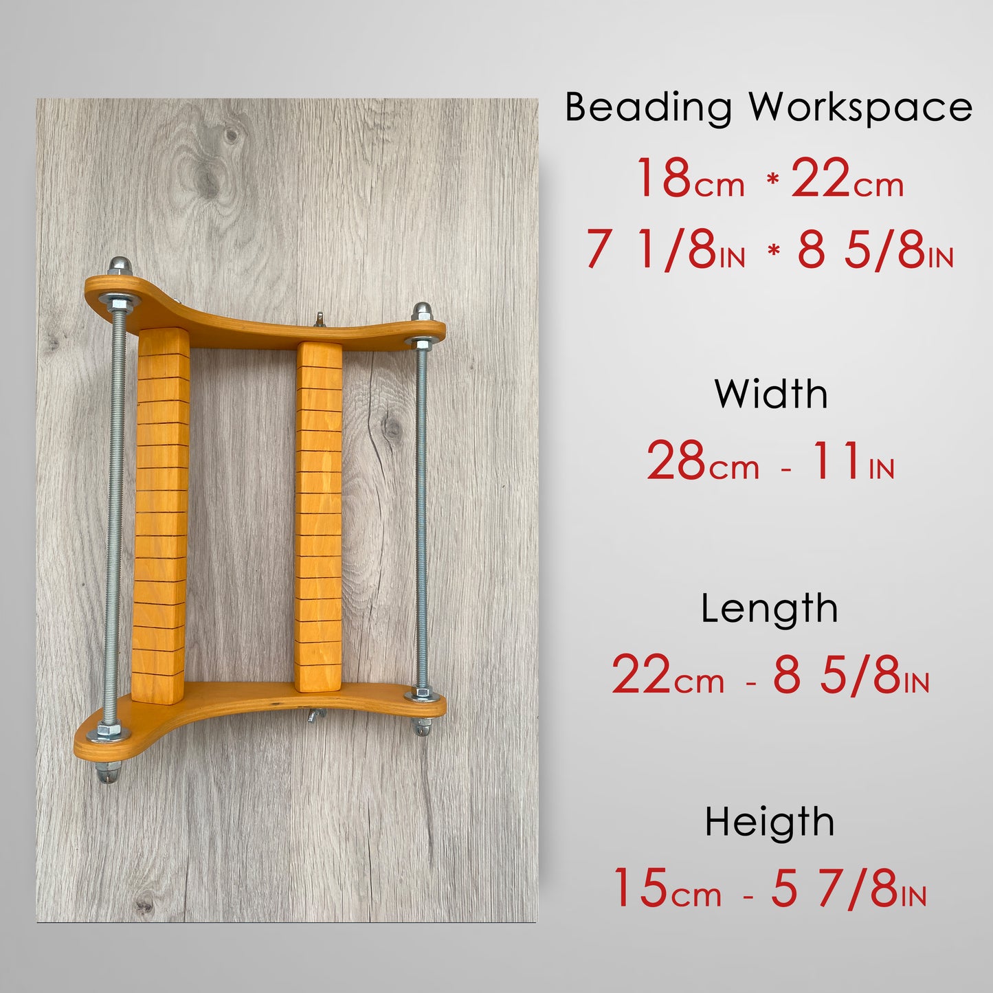 Mini Pumpkin Professional Wooden Loom