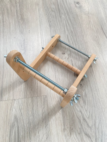 Narrow Double-sided Wooden Loom for NARROW seed beadwork weaving