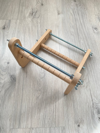 Double-sided Wooden Loom for LONG seed beadwork weaving