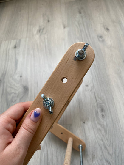 Wide Double-sided Wooden Loom for LONG seed beadwork weaving