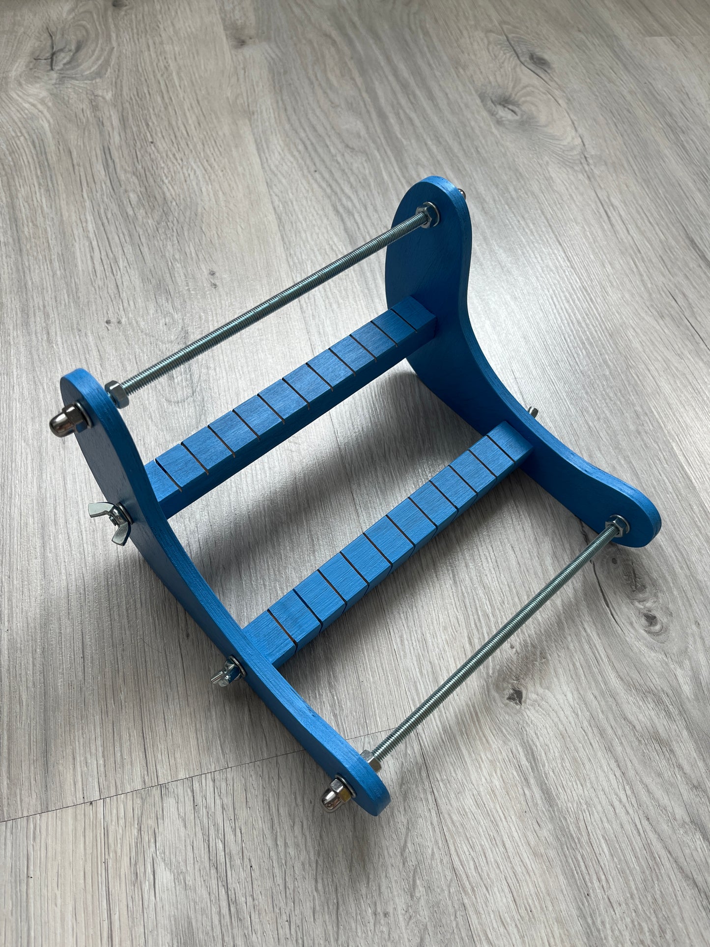 Blue Mini Professional Wooden Loom