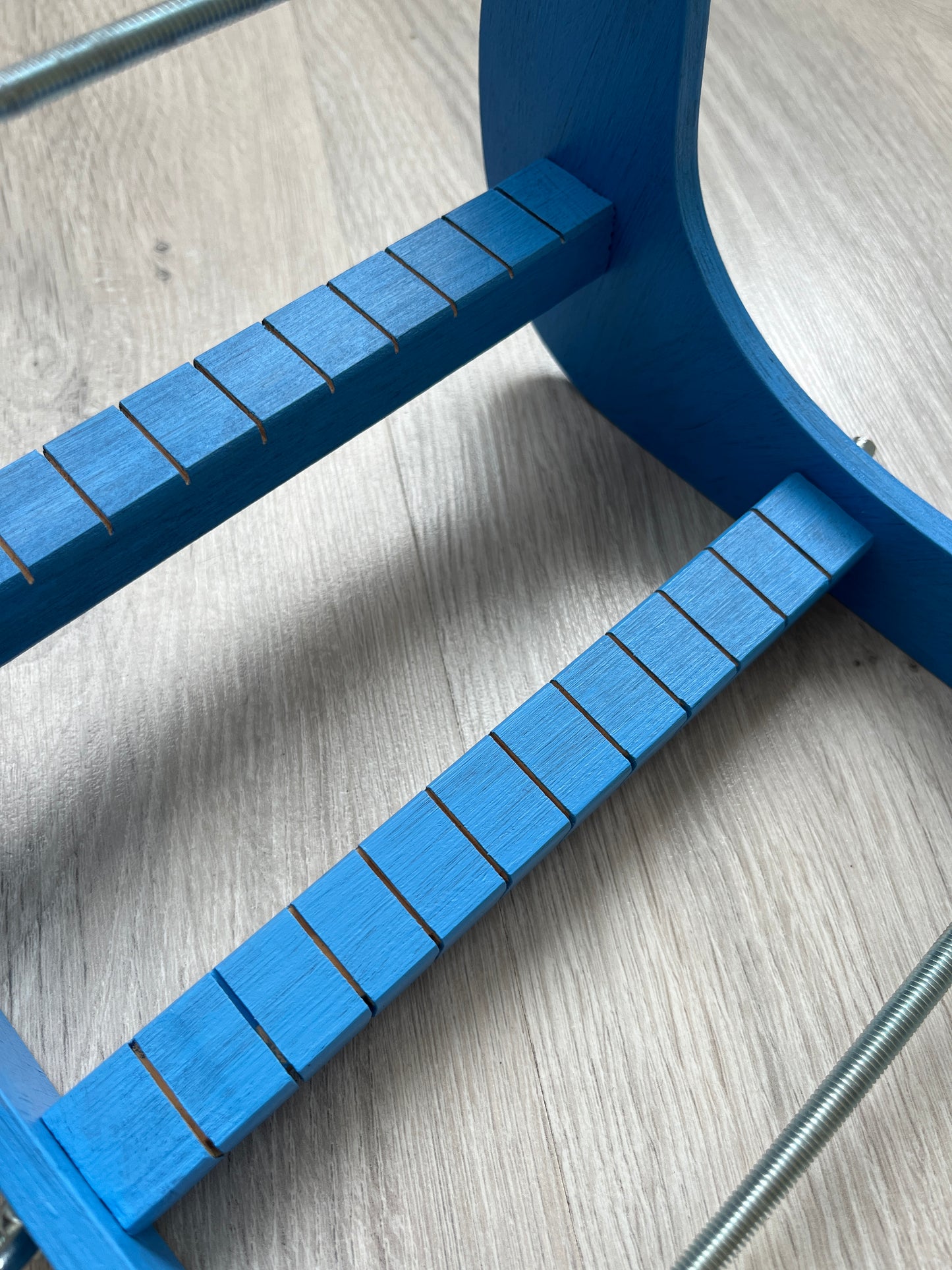 Blue Mini Professional Wooden Loom