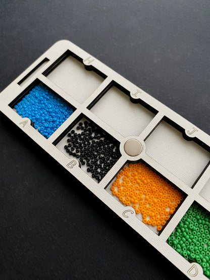 LONG Bead Organizer for seed beads