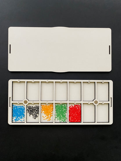 LONG BIG Bead Organizer for seed beads