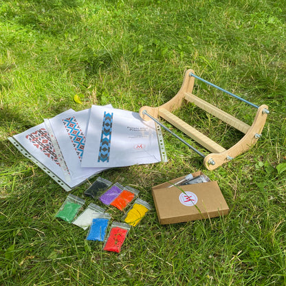 Light Bead Loom Kit - Everything you need to start loom weaving