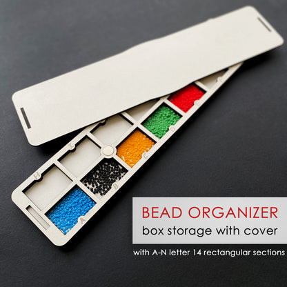 LONG Bead Organizer for seed beads