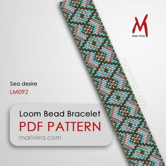 Sea Desire Loom Digital Bead Pattern