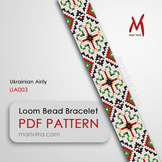 Ukrainian Airily Loom Digital Bead Pattern