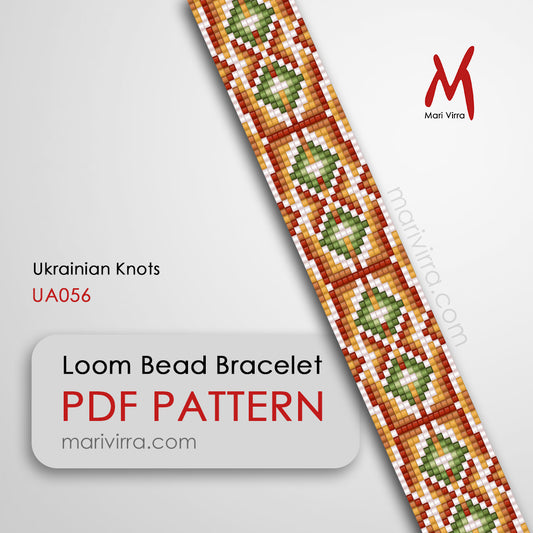 Ukrainian Knots Loom Digital Bead Pattern