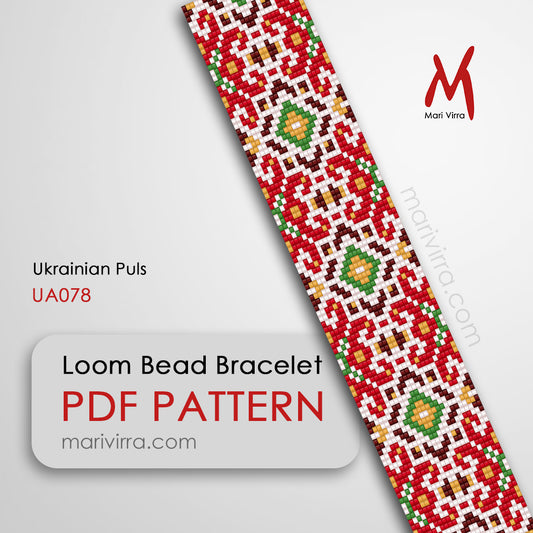 Ukrainian Puls Loom Digital Bead Pattern