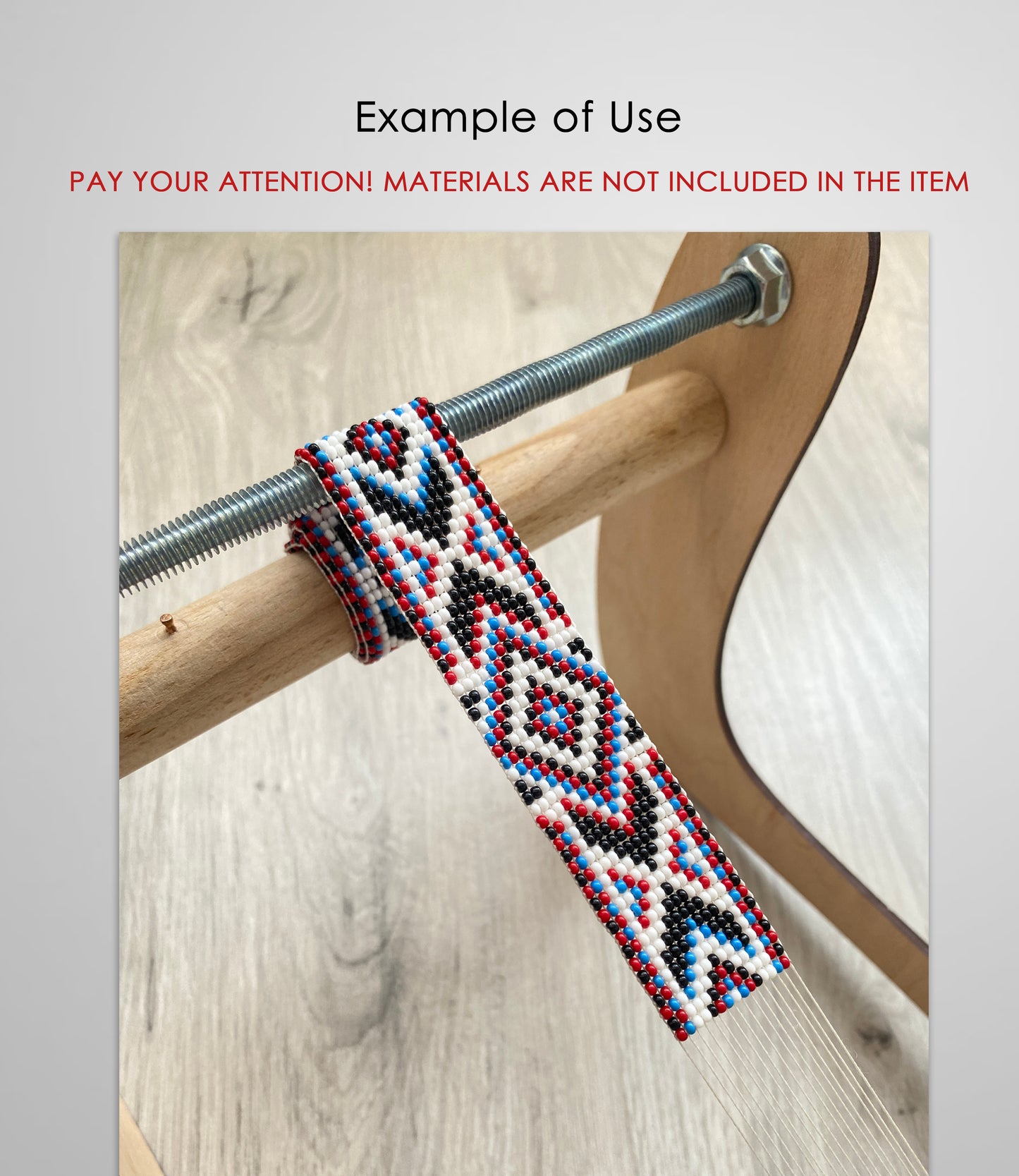 Big Bands Loom Easy Loom for LONG seed beadwork weaving