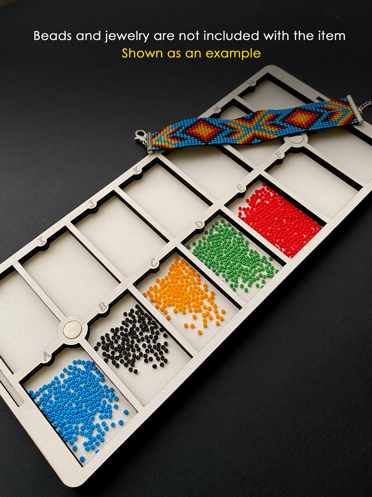 LONG BIG Bead Organizer for seed beads