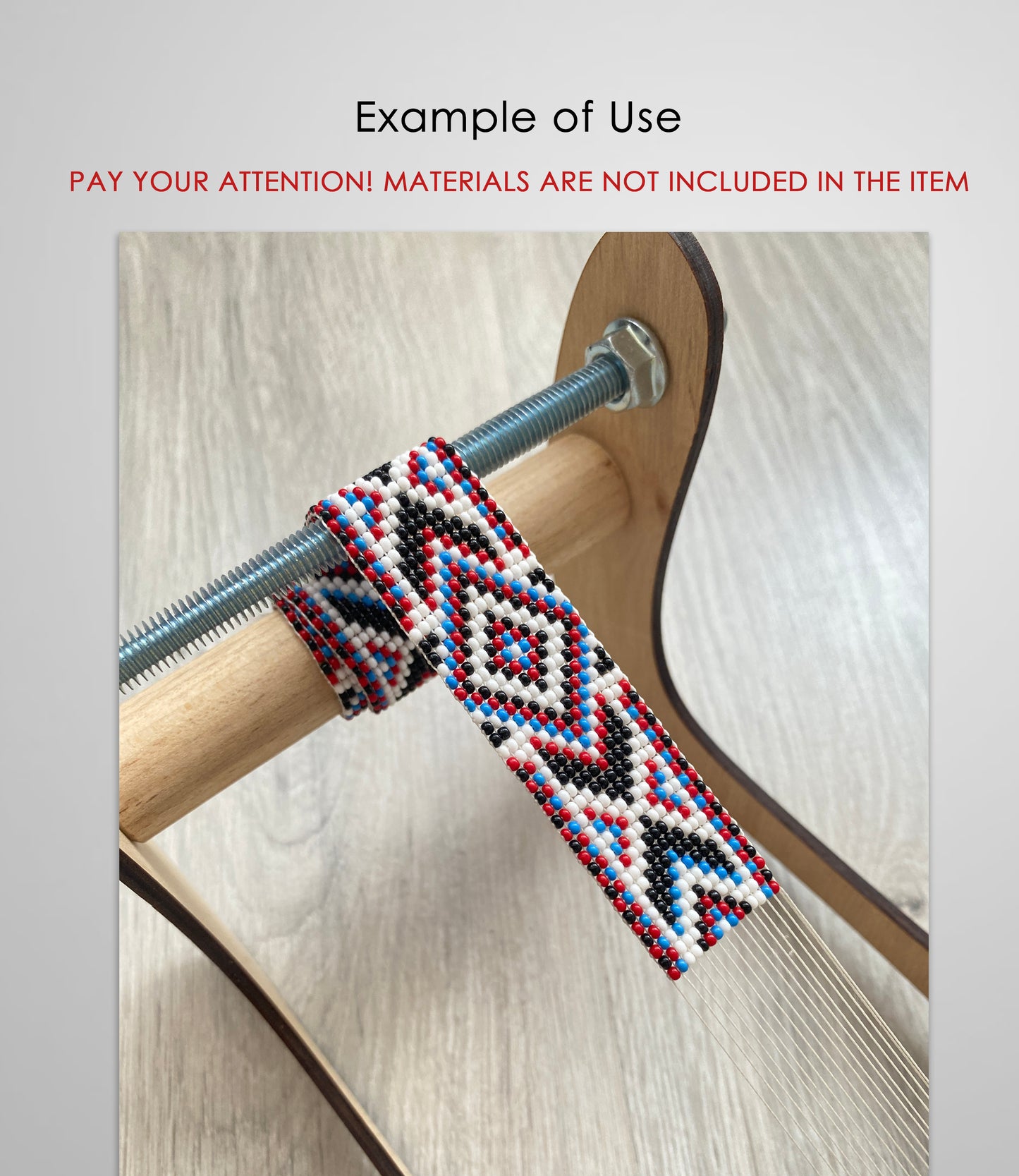 Bands Loom Easy Loom for LONG seed beadwork weaving