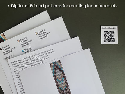 Miyuki Delica Starter Beading Pack Kit for creating Loom Bracelets with 11/0 beads size