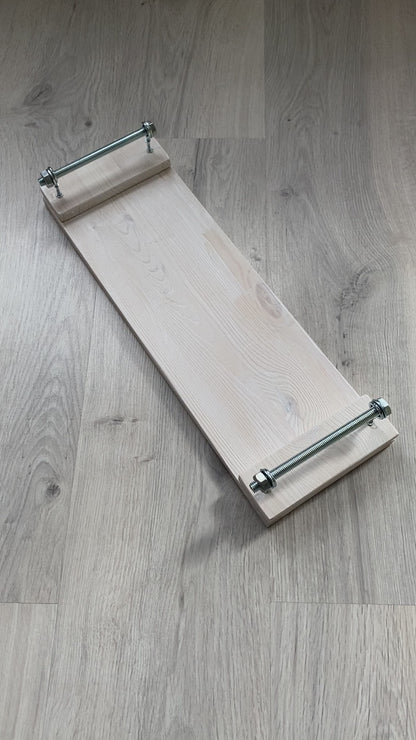 White Author's Loom for ONLY SHORT seed beadwork weaving