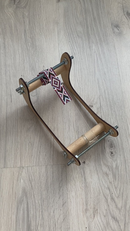 Bands Loom Easy Loom for LONG seed beadwork weaving