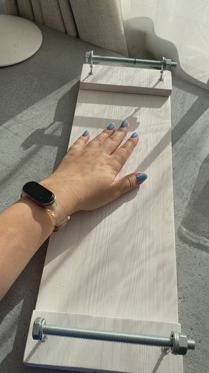 Beaded Bracelets with Fringes Handmade Jewelry Set – Black and Silver with Original Ukrainian Pattern