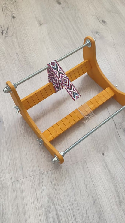 Mini Pumpkin Professional Wooden Loom