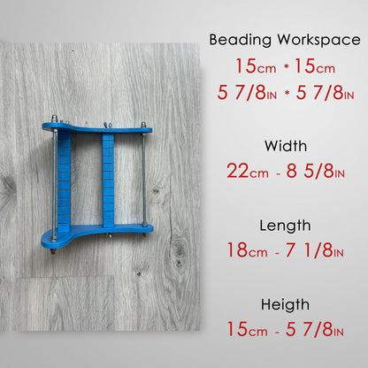 Blue Mini Professional Wooden Loom